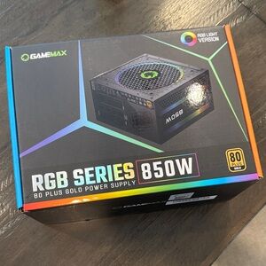 GAMEMAX RGB SERIES 850W 80 Plus Gold Power Supply
